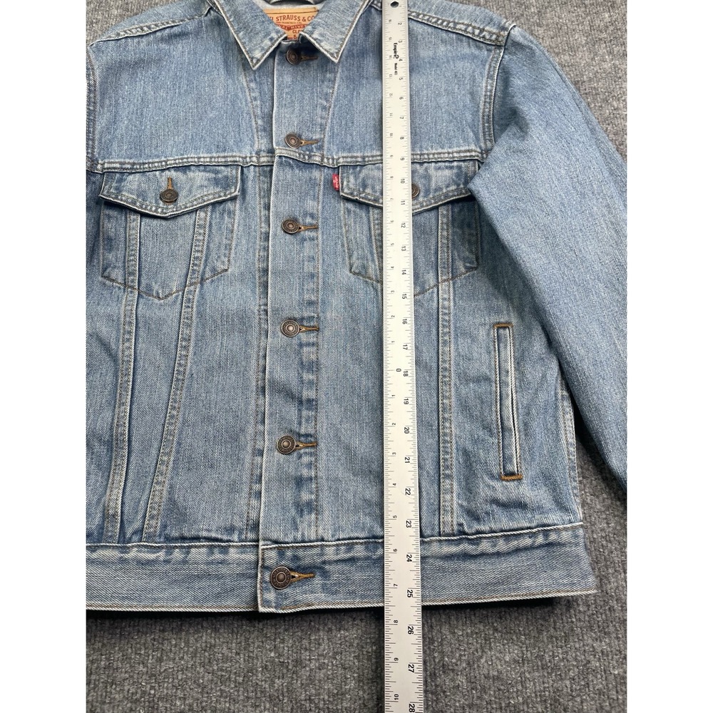 Vintage Levi Denim Jacket Men's M 70507 Made In Hong Kong Button Up - Picture 6 of 6